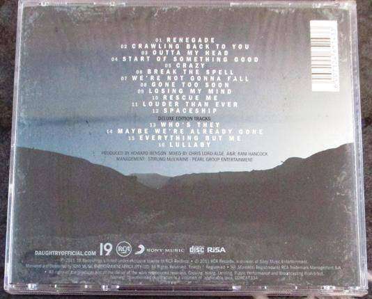 DAUGHTRY Break the Spell CD  [Shelf G x 11]
