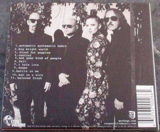 GARBAGE Not Your Kind of People CD  [Shelf G x 13]