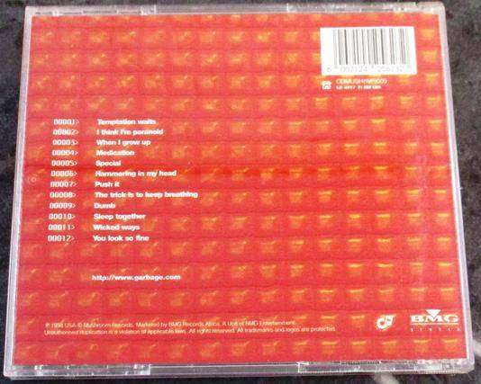 GARBAGE Garbage Version 2.0 CD  [Shelf G x 13]