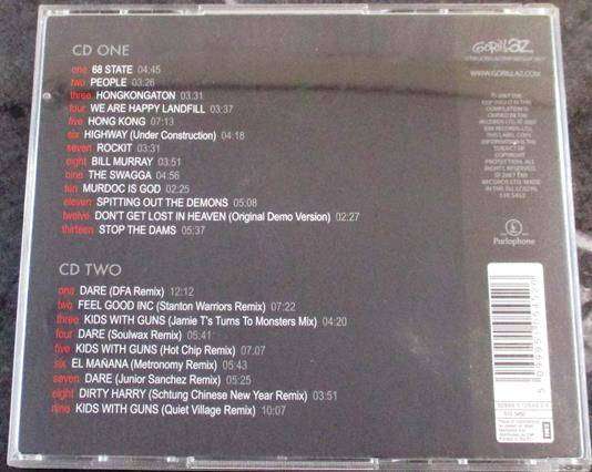 GORILLAZ D-Sides 2xCD  [Shelf G x 13]