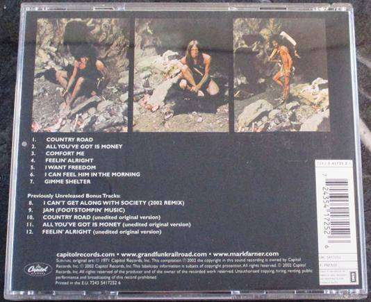GRAND FUNK RAILROAD Survival CD  [Shelf G x 15]