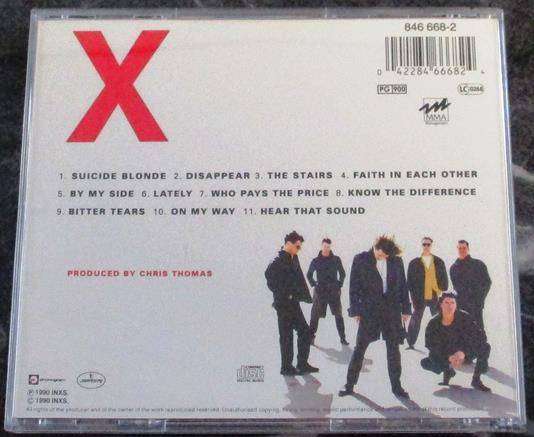 INXS X CD  [Shelf G x 29]
