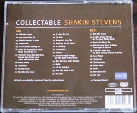 SHAKIN' STEVENS Collectable 2xCD [Shelf Gx26]