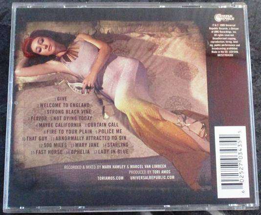 TORI AMOS Abnormally Attracted to Sin CD  [Shelf G x 33]