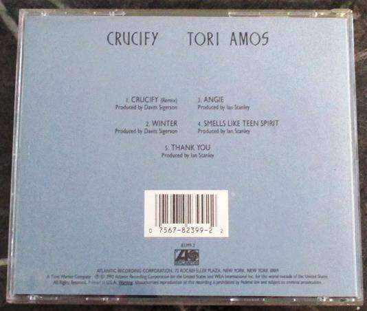 TORI AMOS Crucify / Winter / Angie / Smells Like Teen Spirit CD  [Shelf G x 33]