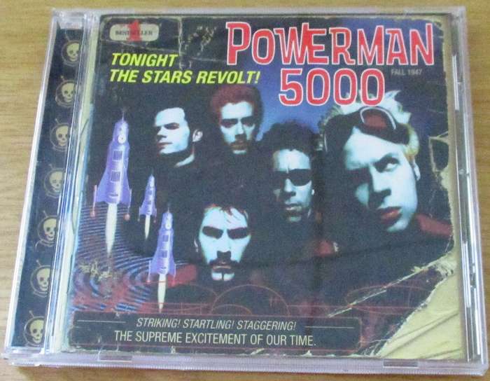POWERMAN 5000 Tonight the Stars Revolt! CD [Shelf Z x 5]