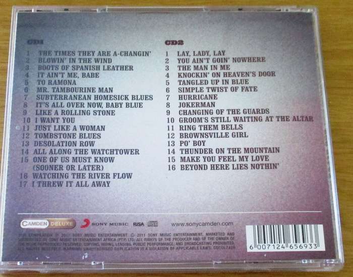 BOB DYLAN Beyond Here Lies Nothin' The Collection 2xCD [Gx31]