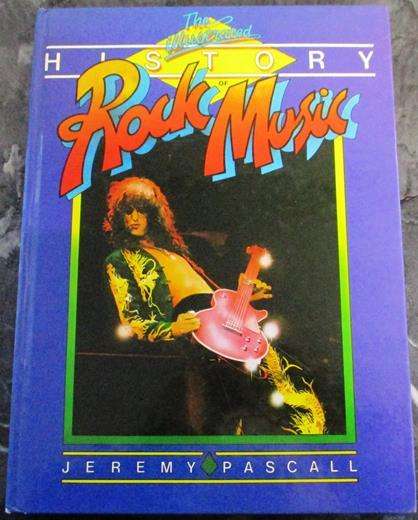 THE ILLUSTRATED HISTORY OF ROCK MUSIC Jeremy Pascal Hardcover Book