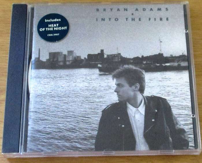 BRYAN ADAMS Into the Fire CD [Gx28]
