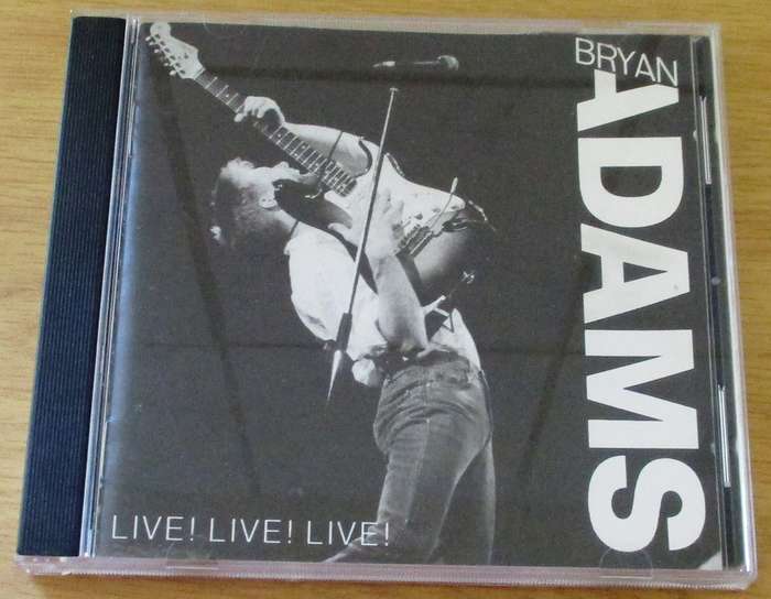 BRYAN ADAMS Live Live Live CD [Gx28]