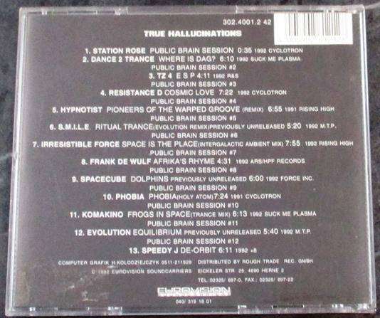 TRANCEMASTER VOL. 1 AMBIENT DANCE TRANCE CHILL OUT CD [Gx26]