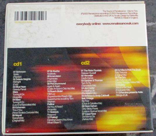 RENAISSANCE Volume 2  2xCD BOX SET [Gx26]