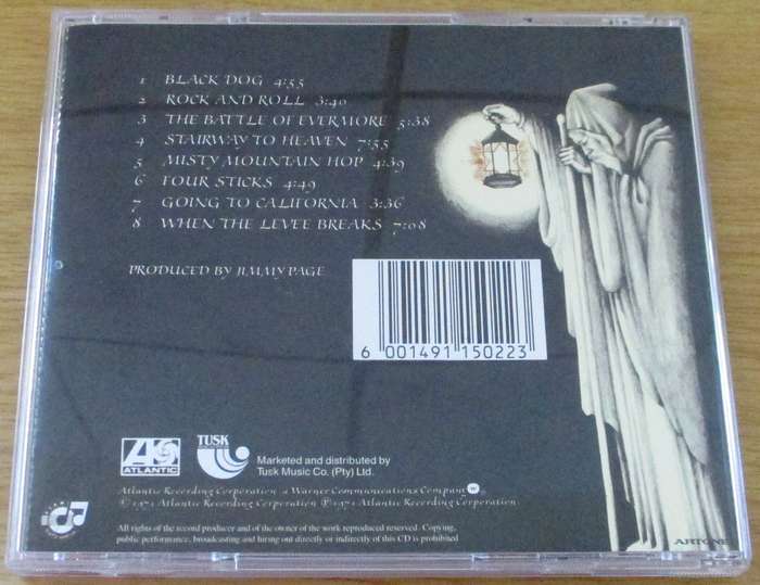 LED ZEPPELIN IV CD [Gx23]