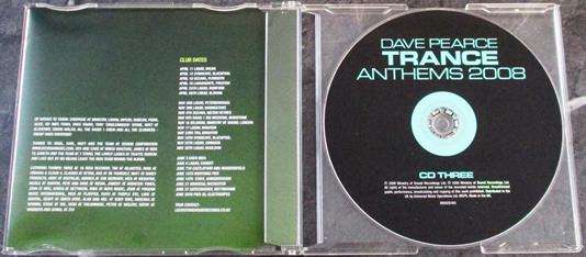 DAVE PEARCE TRANCE ANTHEMS 2008 CD 3 [Gx27]
