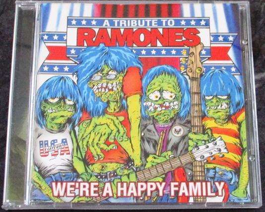 A Tribute to RAMONES We're a Happy Family CD