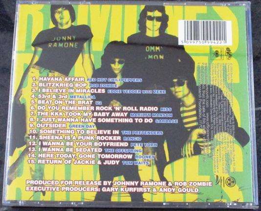 A Tribute to RAMONES We're a Happy Family CD