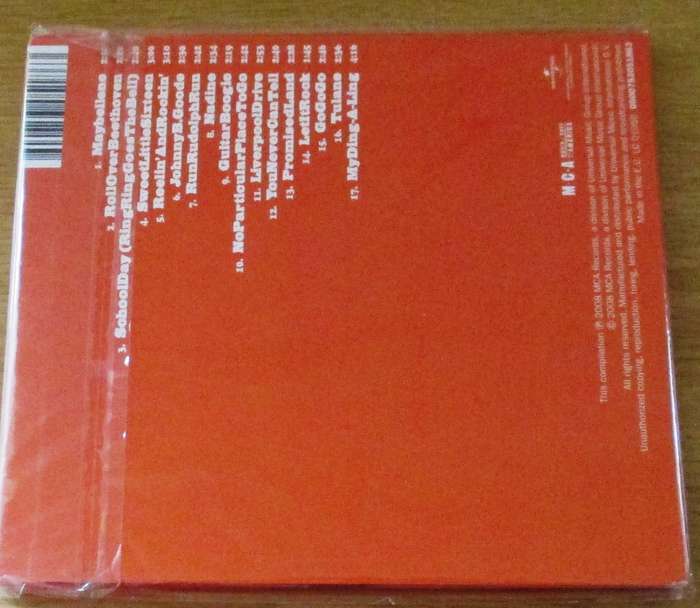 CHUCK BERRY Rock n Roll Legends CD [Gx22]