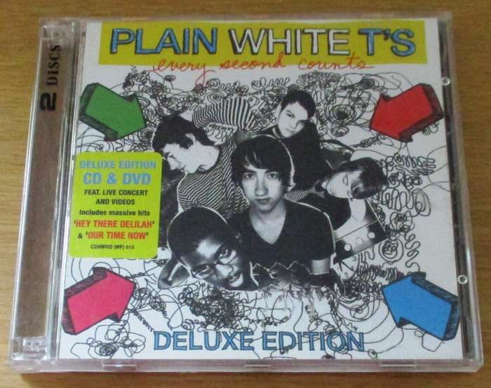 PLAIN WHITE T'S Every Second Counts CD+DVD [Gx21]