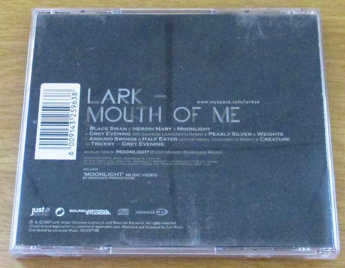 LARK Mouth of Me CD [Gx20]