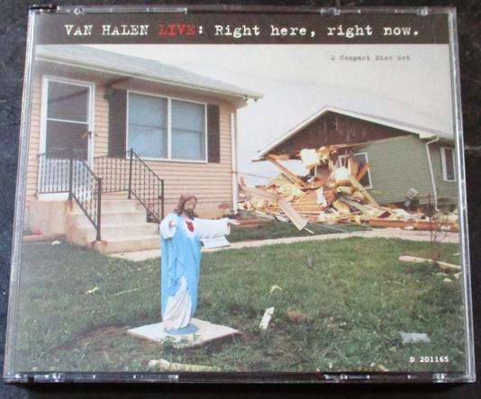 VAN HALEN Live Right Here, Right Now 2xCD