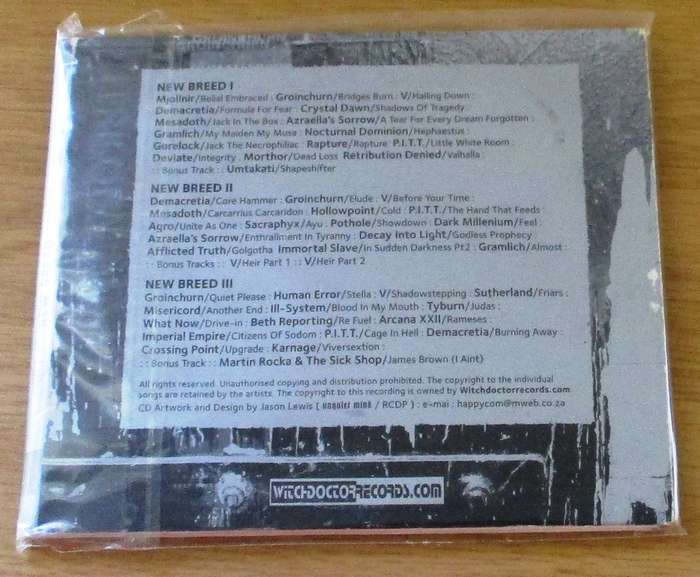 NEW BREED A Compilation of Extreme Music TRILOGY 3xCD [Gx19]