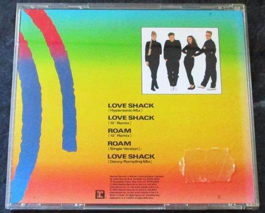 THE B-52's Love Shack / Roam CD