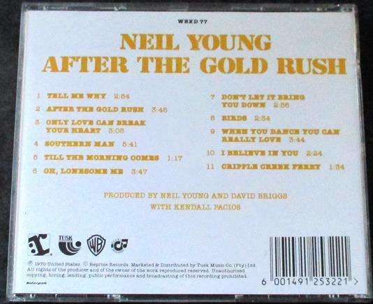 NEIL YOUNG After the Gold Rush CD