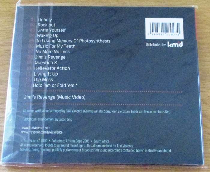TAXI VIOLENCE Untie Yourself Digipak CD [Gx18]