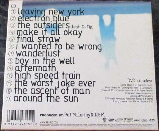 R.E.M. Around the Sun CD+DVD