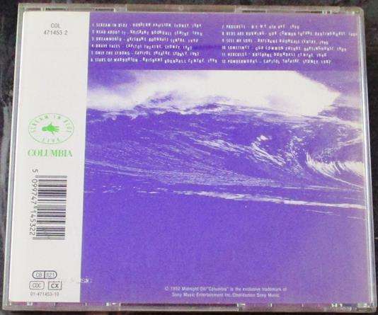 MIDNIGHT OIL Scream in Blue Live CD [Gx36]