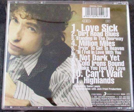 BOB DYLAN Time Out of Mind CD  [Gx36]