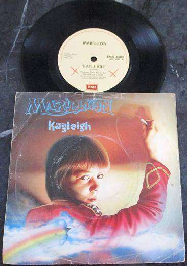 MARILLION Kayleigh EMIJ 4489  7"` Single VINYL Record