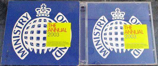 THE ANNUAL 2003 2xCD Ministry of Sound no slipcase