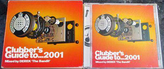 CLUBBERS GUIDE TO ... 2001  Derek the Bandit CD Ministry of Sound