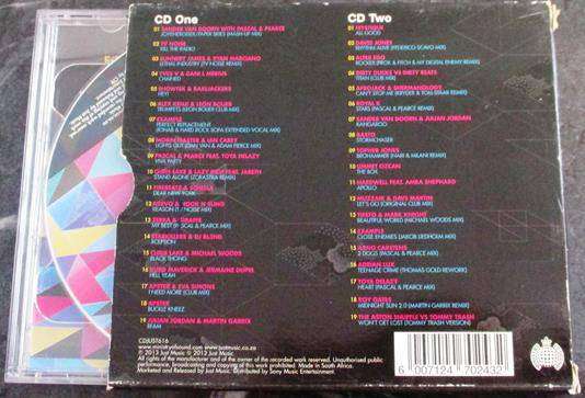 PASCAL & PEARCE HEADLINERS 2xCD Ministry of Sound