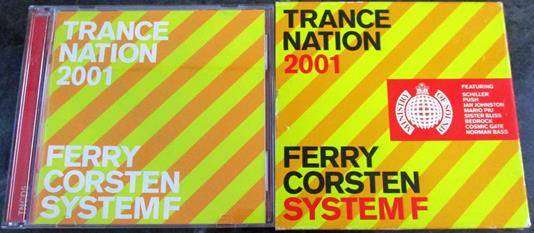 TRANCE NATION 2001 Ministry of Sound 2xCD