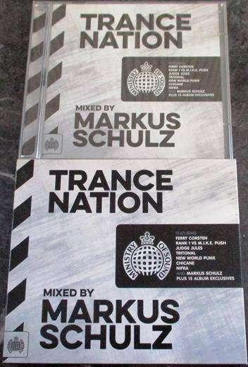 TRANCE NATION Ministry of Sound Mixed by Markus Schulz 2xCD [Ambient / Chill Out Compilation]