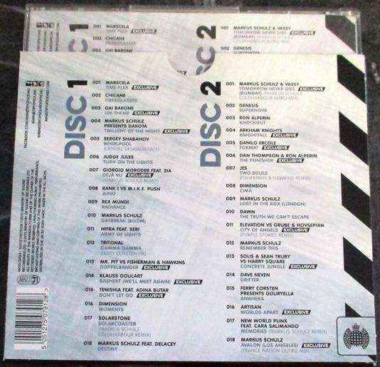 TRANCE NATION Ministry of Sound Mixed by Markus Schulz 2xCD [Ambient / Chill Out Compilation]