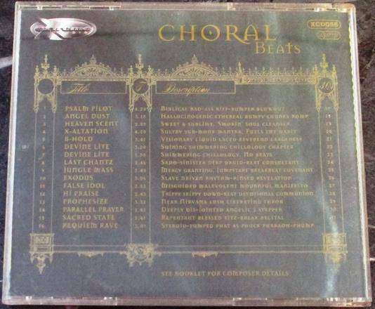 CHORAL BEATS CD