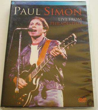 PAUL SIMON Live From Philadelphia DVD