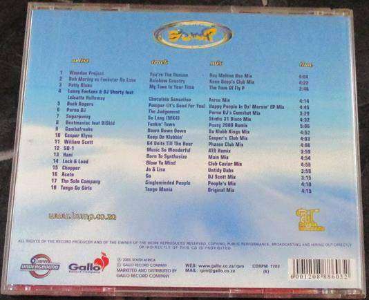 BUMP HOUSE CULTURE CD