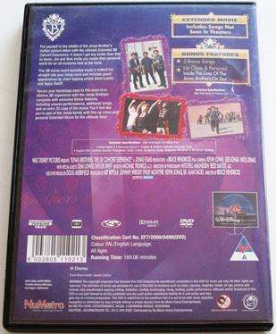 JONAS BROTHERS 3-D Concert Experience Extended Movie DVD [BBOX 6]