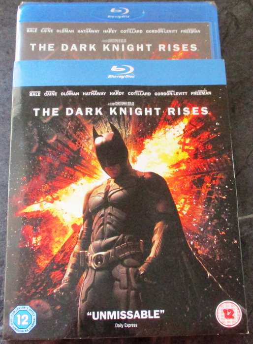 THE DARK KNIGHT RISES BLU  Christian Bale