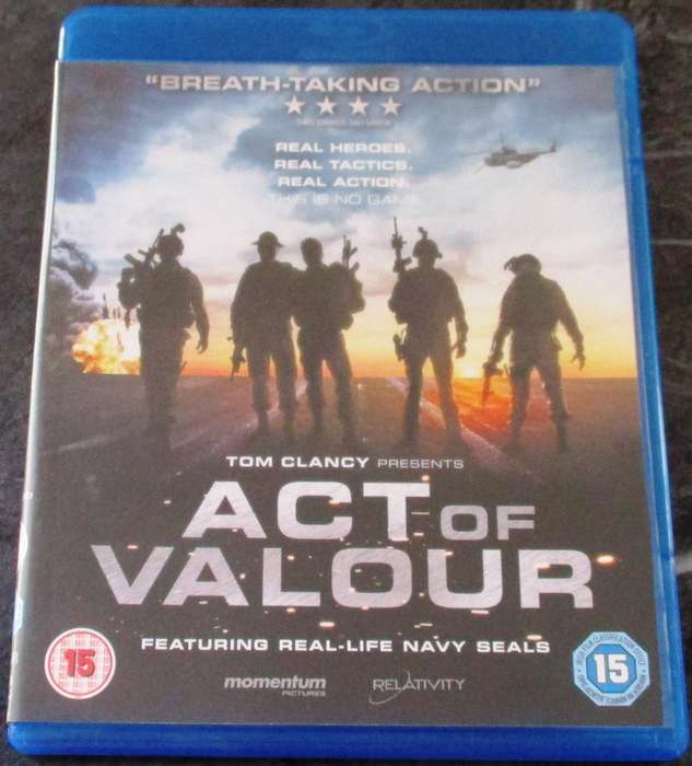ACT OF VALOUR BLU RAY