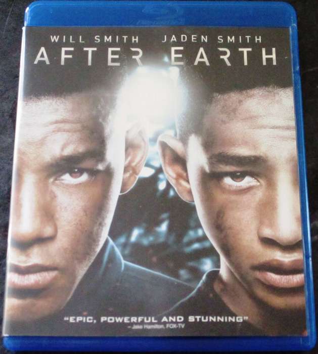 AFTER EARTH BLU RAY Will Smith Jaden Smith