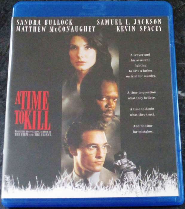 A TIME TO KILL BLU RAY Sandra Bullock Samuel L Jackson