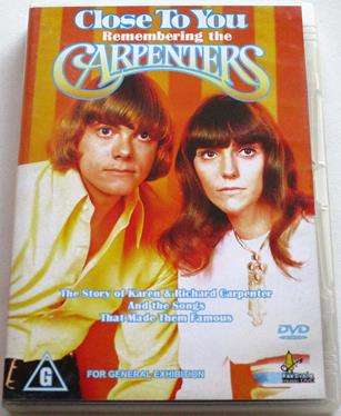 CARPENTERS Close to You DVD