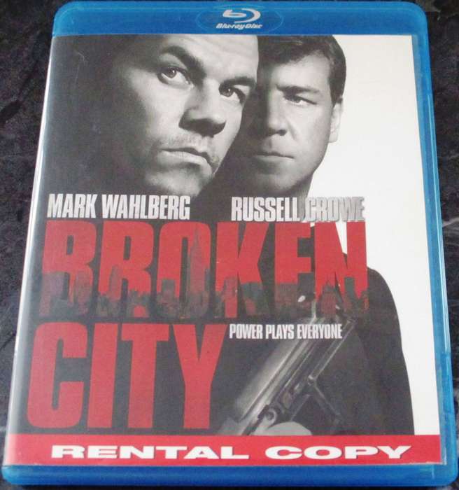 BROKEN CITY BLU RAY Mark Wahlberg Russell Crowe