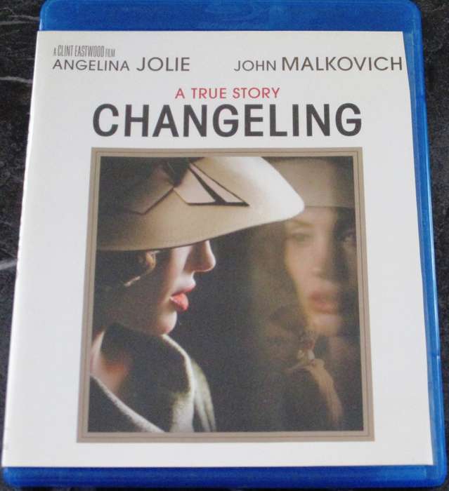 CHANGELING BLU RAY Angelina Jolie John Malkovich