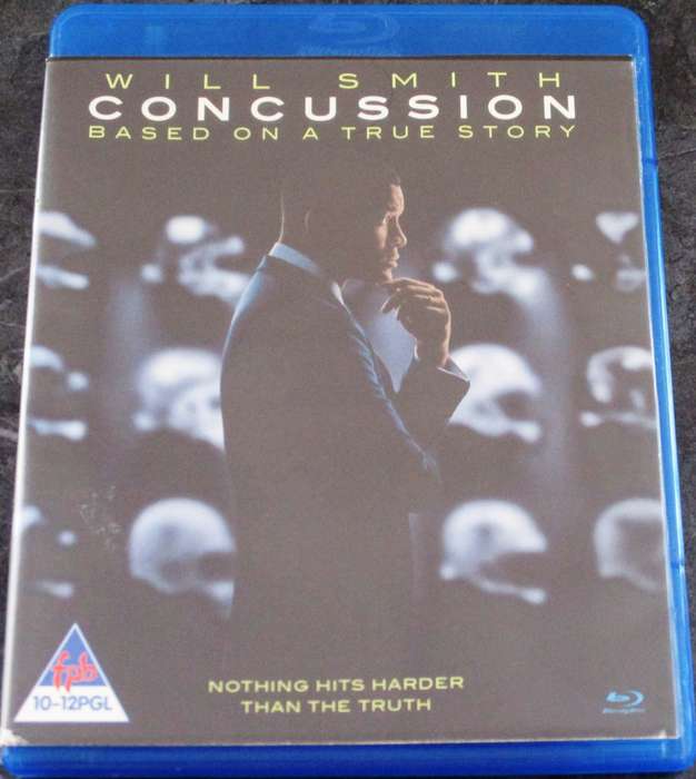 CONCUSSION BLU RAY Will Smith
